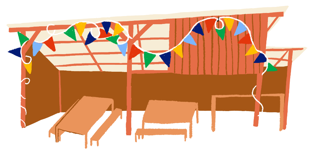 Illustration de la guinguette